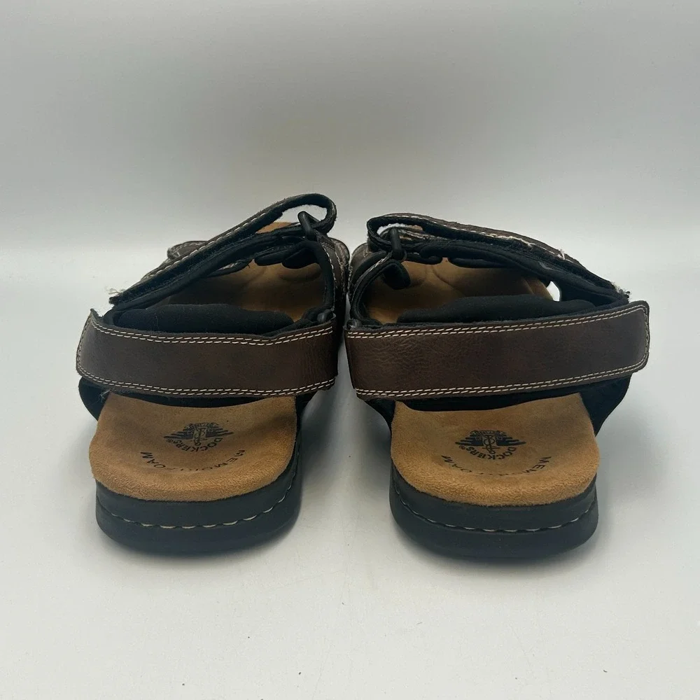 DOCKERS‎ Newpage Mens 12 Outdoor Sport Sandals Memory Foam Comfort Walking Brown